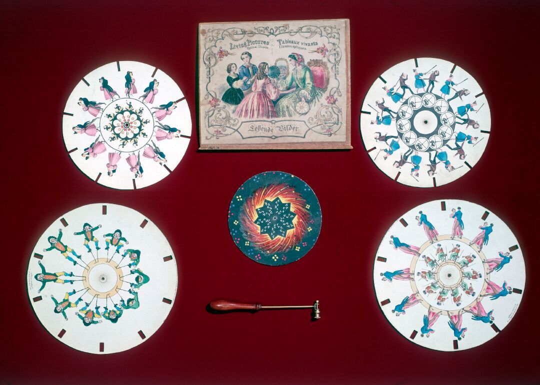 The Phenakistoscope makes future films possible